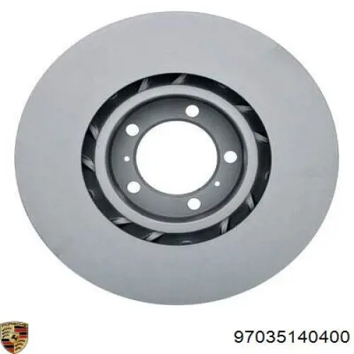 Диск переднього гальма Porsche 97035140400 ціна, від 142.78 USD