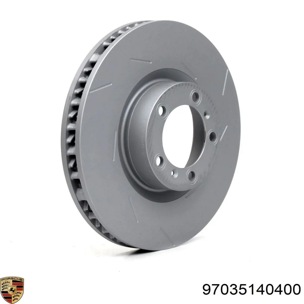97035140400 Porsche Гальмо дискове переднє