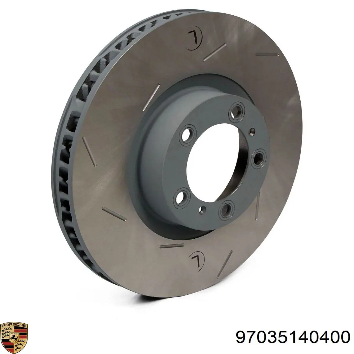 Диск переднього гальма Porsche 97035140400 ціна, від 142.78 USD