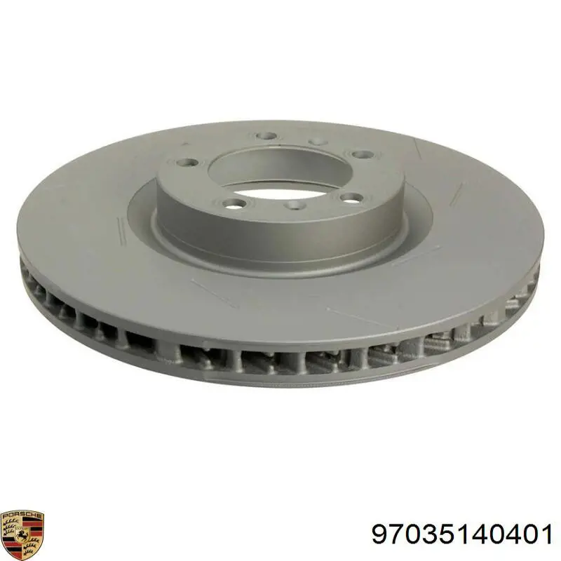 Гальмівні диски передні 97035140401 Porsche