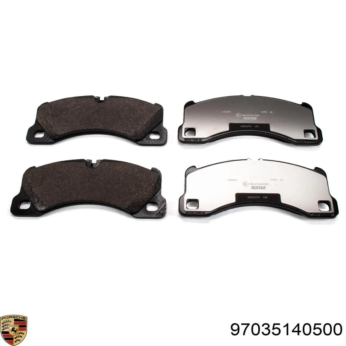 Гальмівні диски передні 97035140500 Porsche