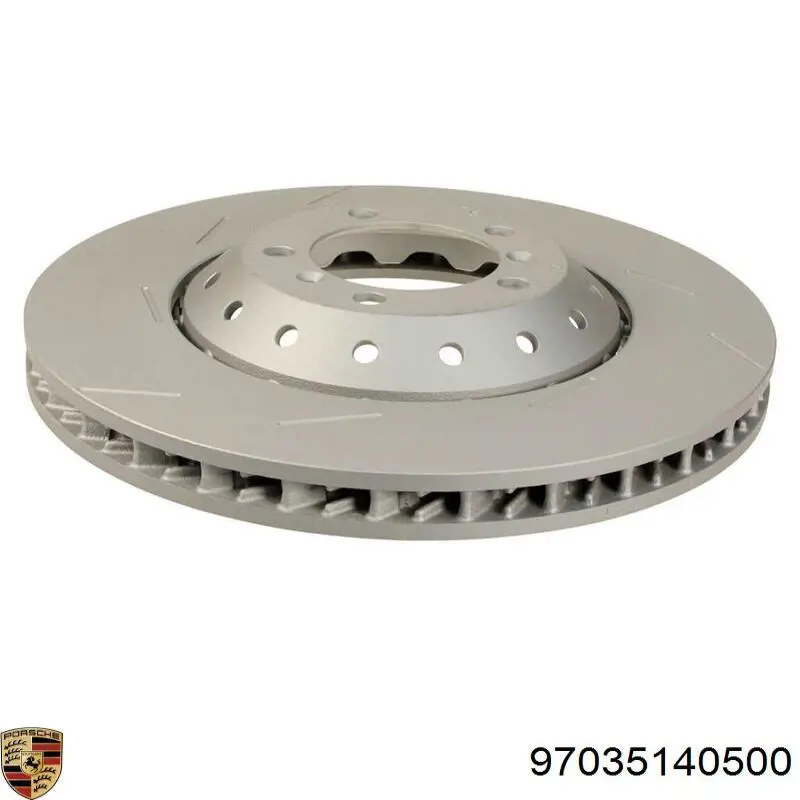 Диск переднього гальма Porsche 97035140500 ціна, від 347.31 USD