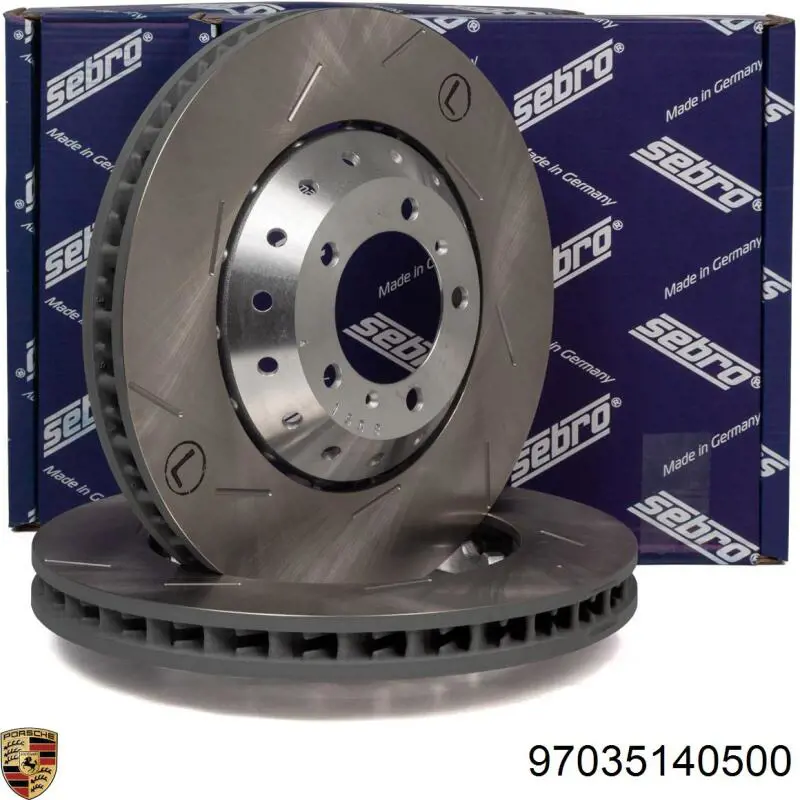 Купити 97035140500 Porsche Ротор гальмівний