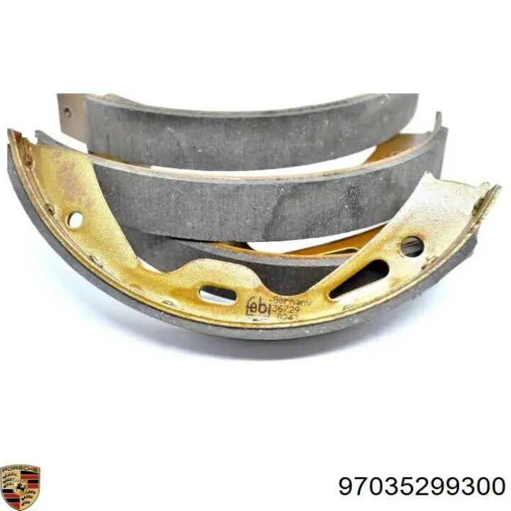 Колодки ручника / стоянкового гальма Porsche 971698533B ціна, від 43.62 USD