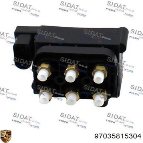 Купити 97035815304 Porsche Блок клапанів гідравлічної підвіски AБС (ABS)