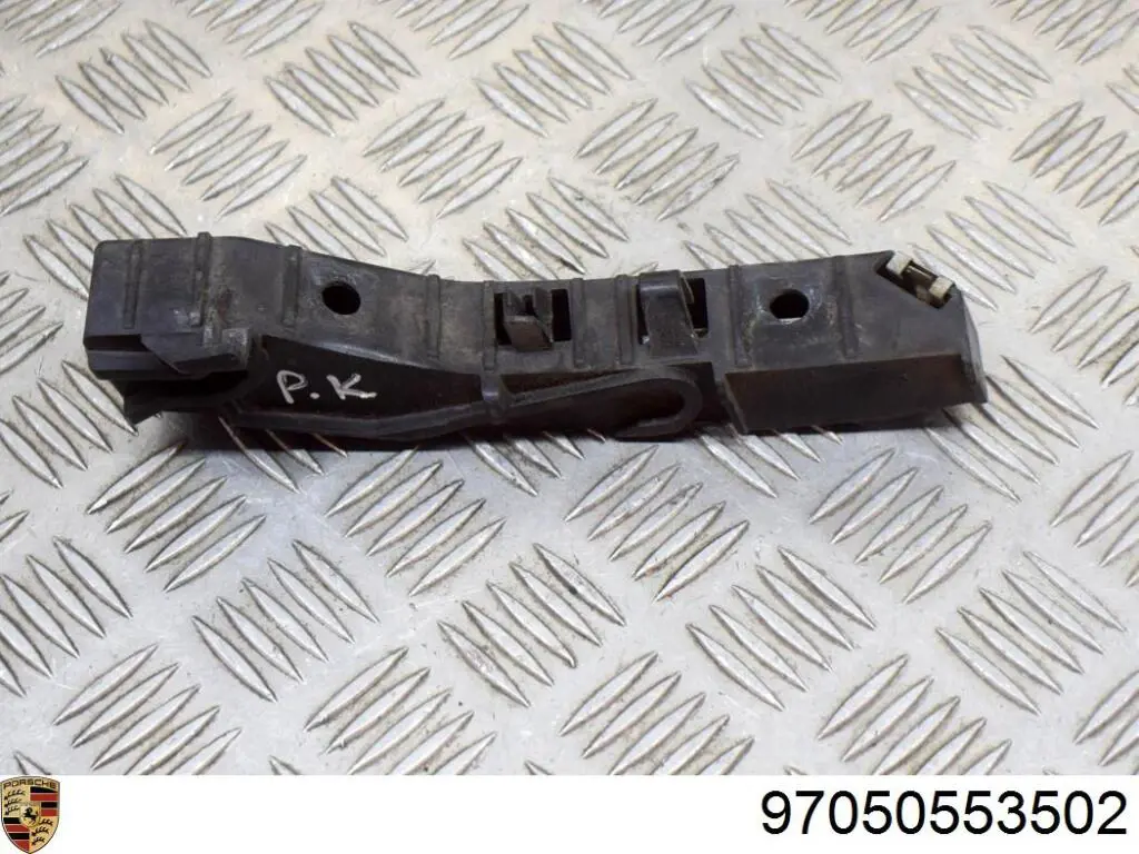97050553502 Porsche Лівий кронштейн переднього бампера