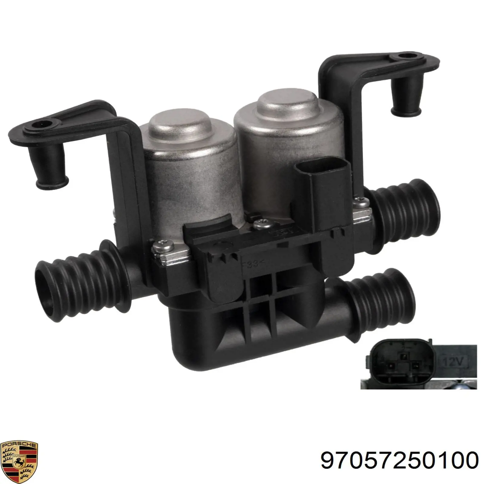 Купити 97057250100 Porsche Кран пічки