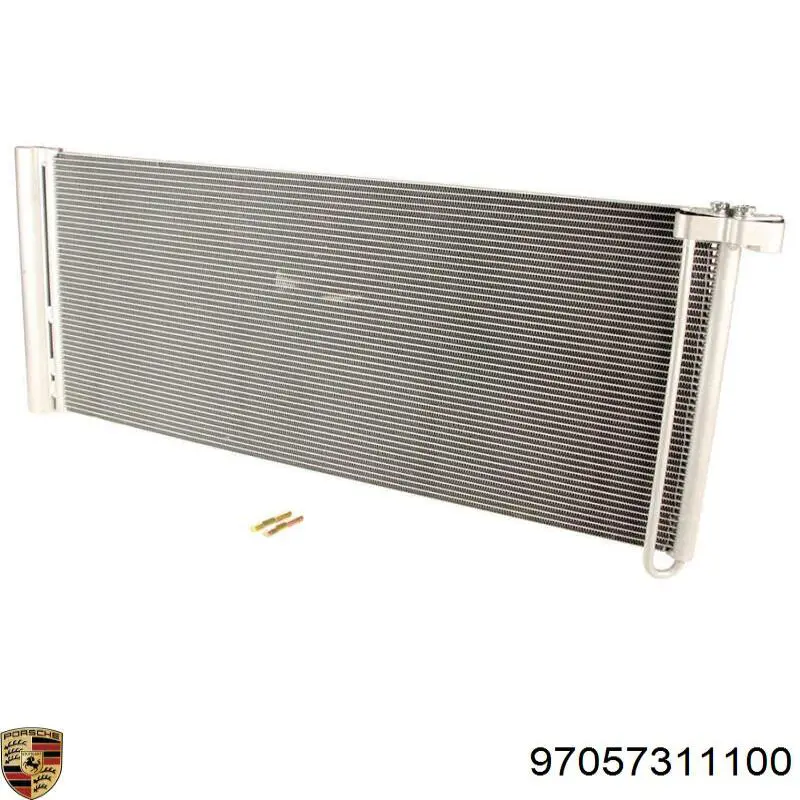 Конденсатор кондиціонера Porsche 97057311100 ціна, від 96.74 USD
