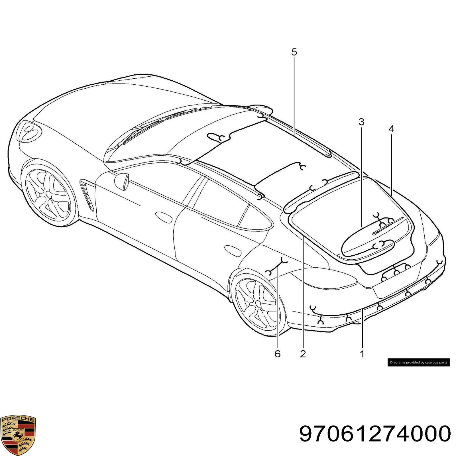 Porsche 97061274002 ціна, від 16.86 USD