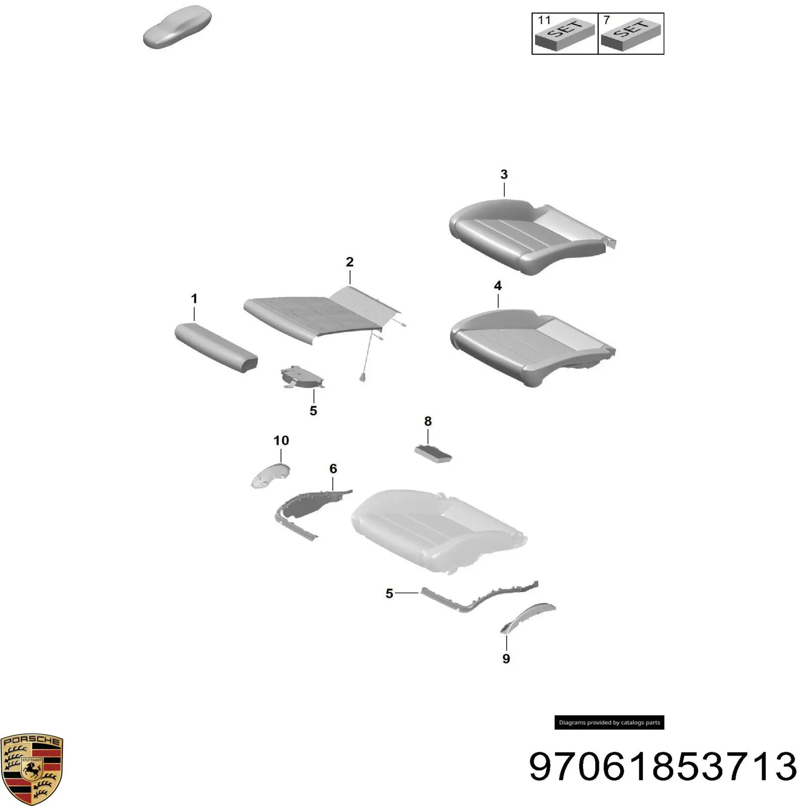 97061853713 Porsche 