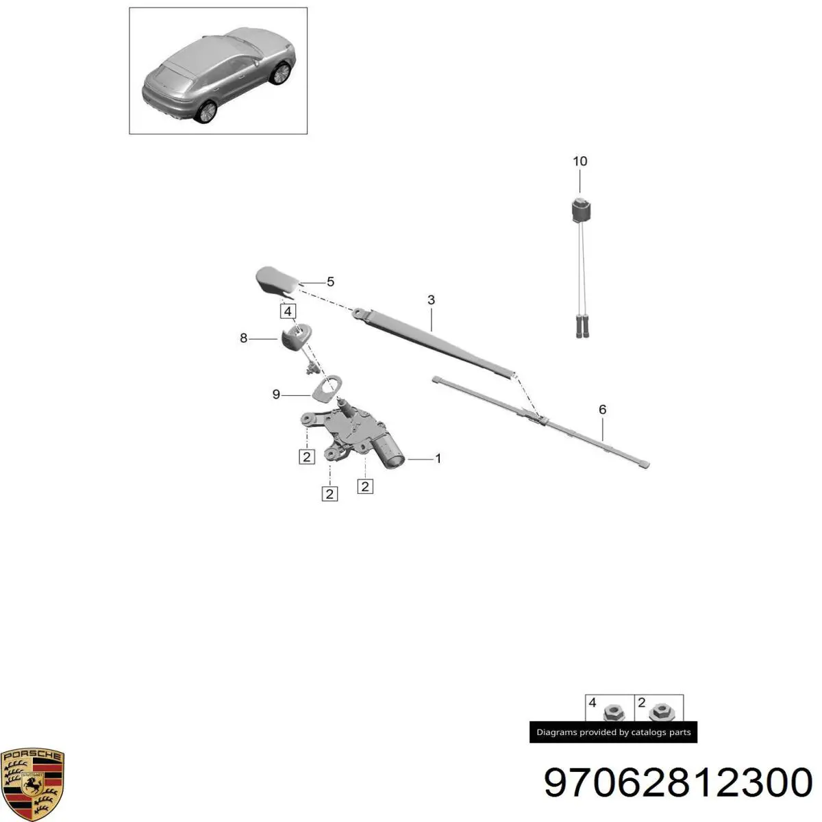  Porsche 97062812300 ціна, від 12.49 USD