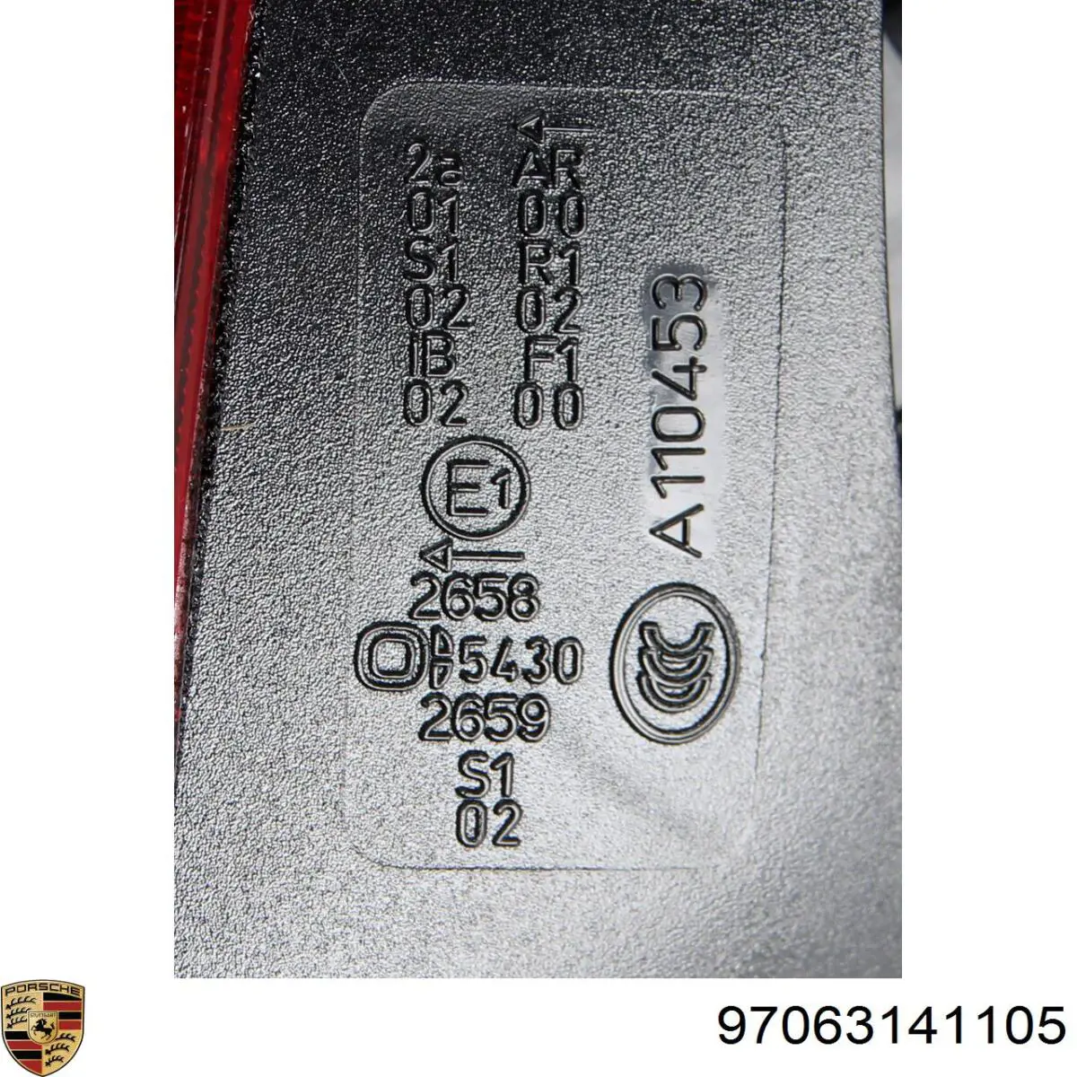 97063141105 Porsche Задня ліва фара