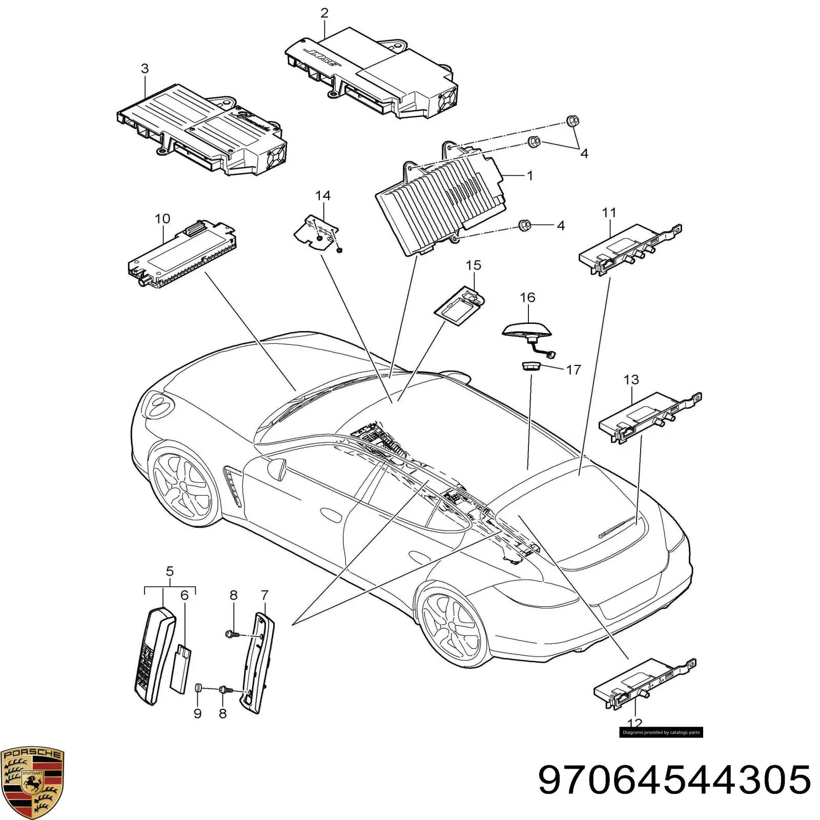  95B035223 Porsche