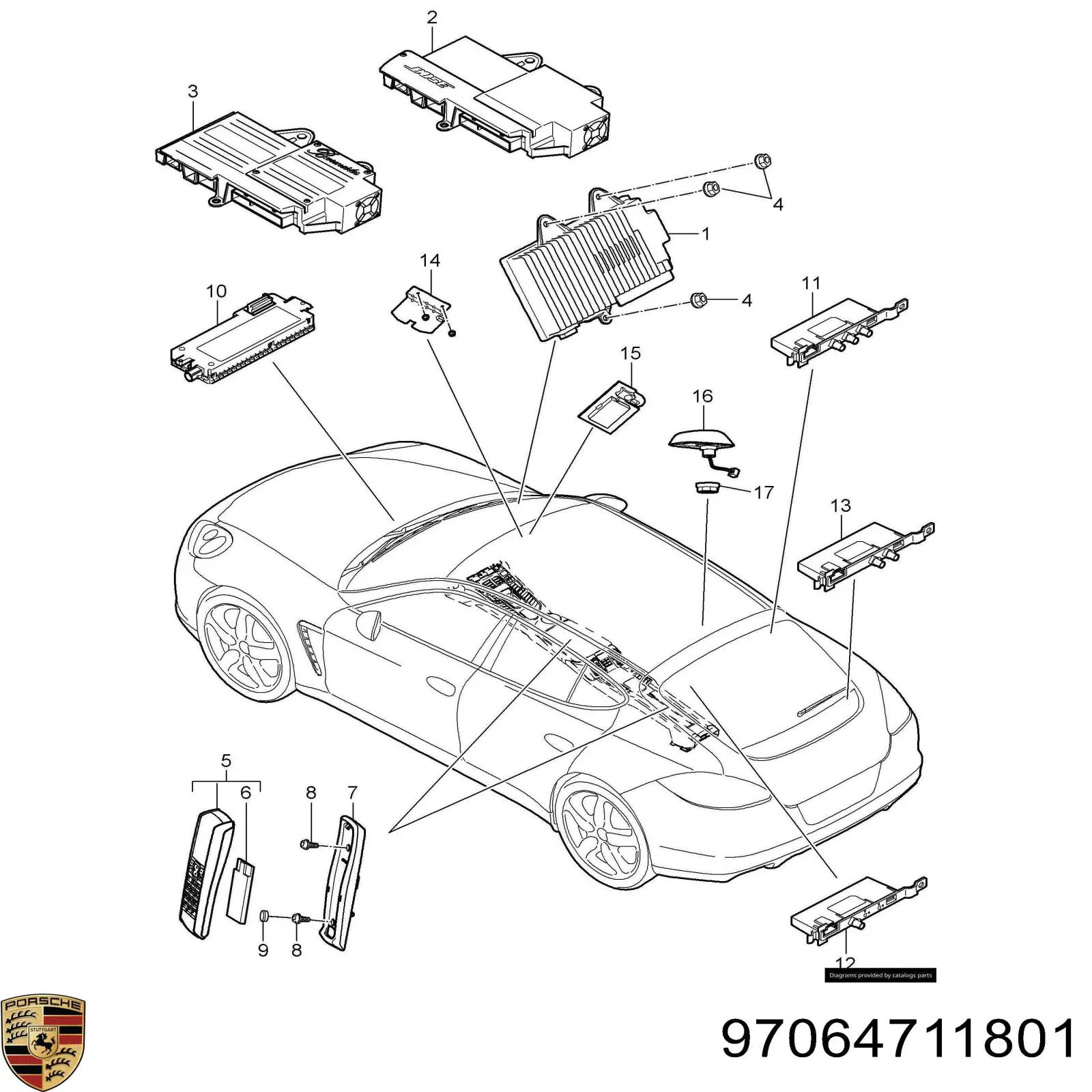  Porsche 97064711801 ціна, від 44.97 USD