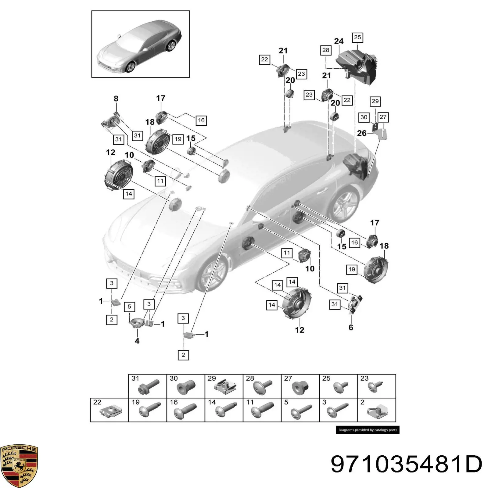 971035481D Porsche 