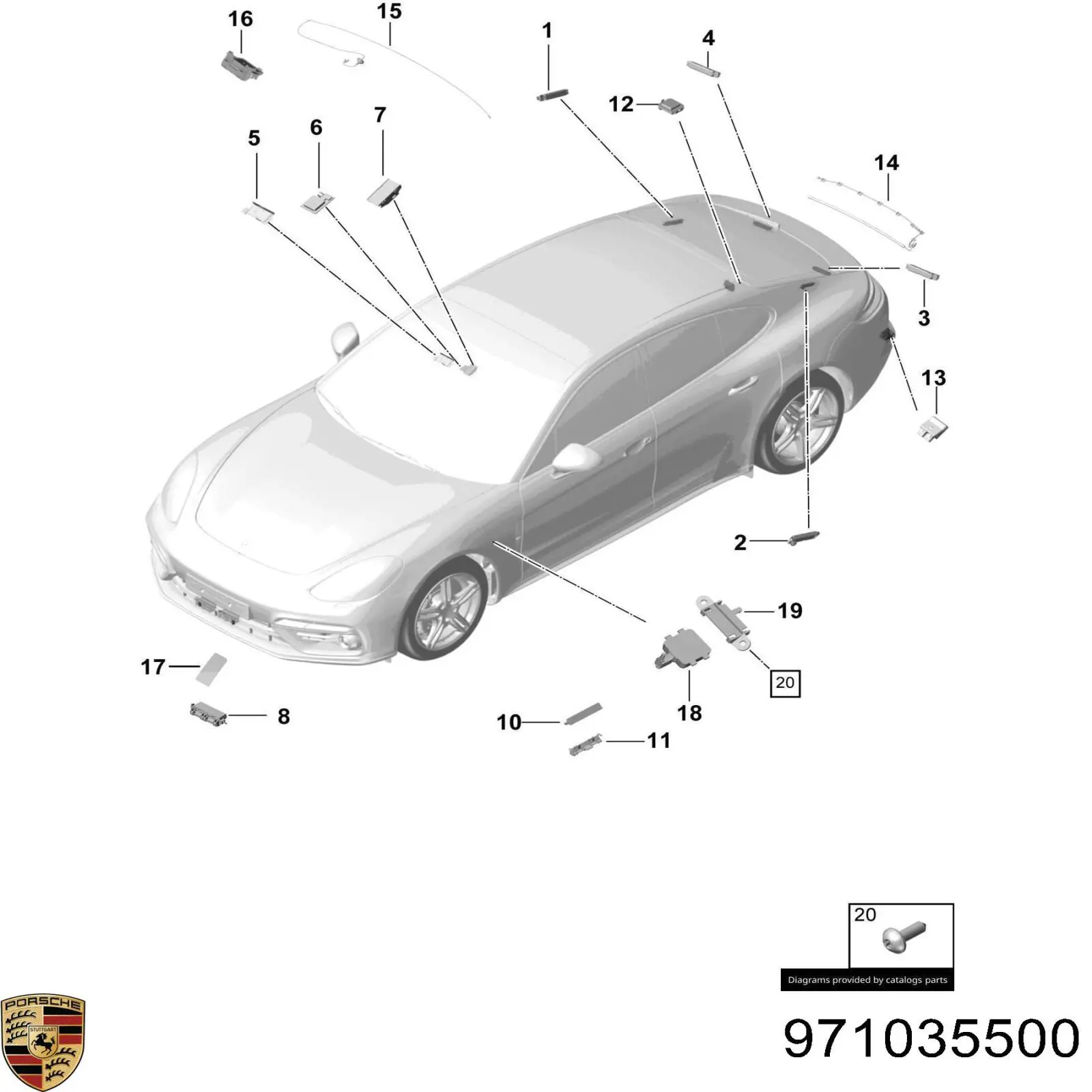 971035500 Porsche 