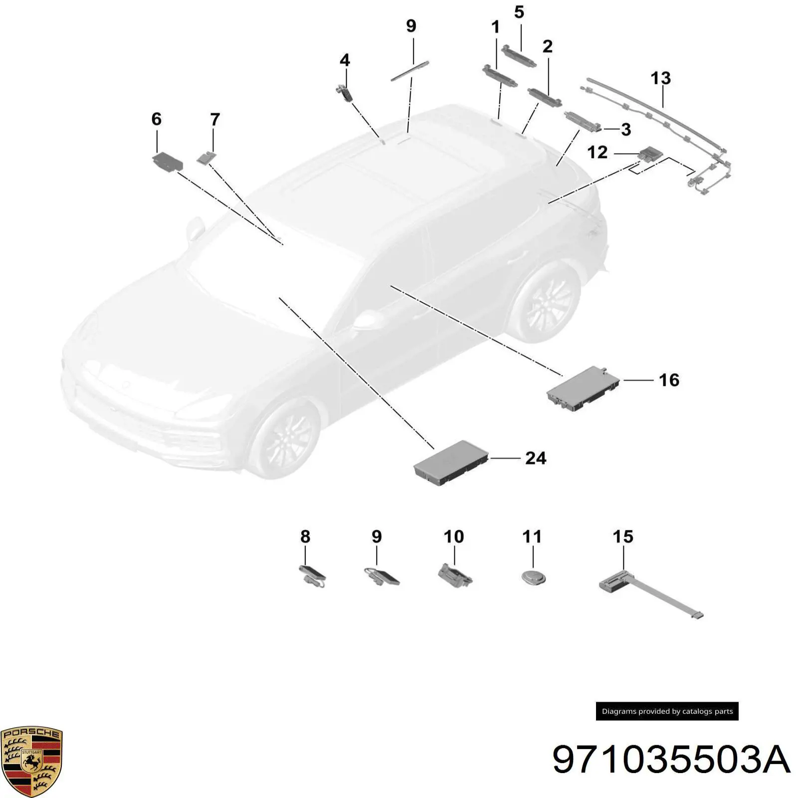 971035503A Porsche 