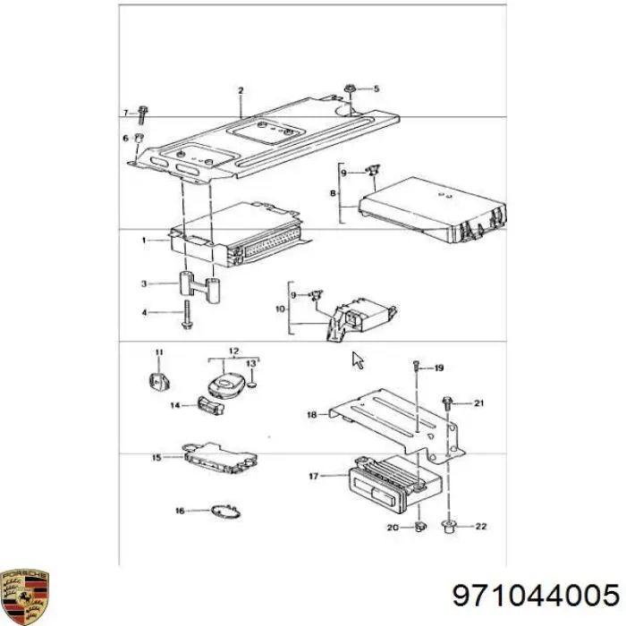  971044005 Porsche