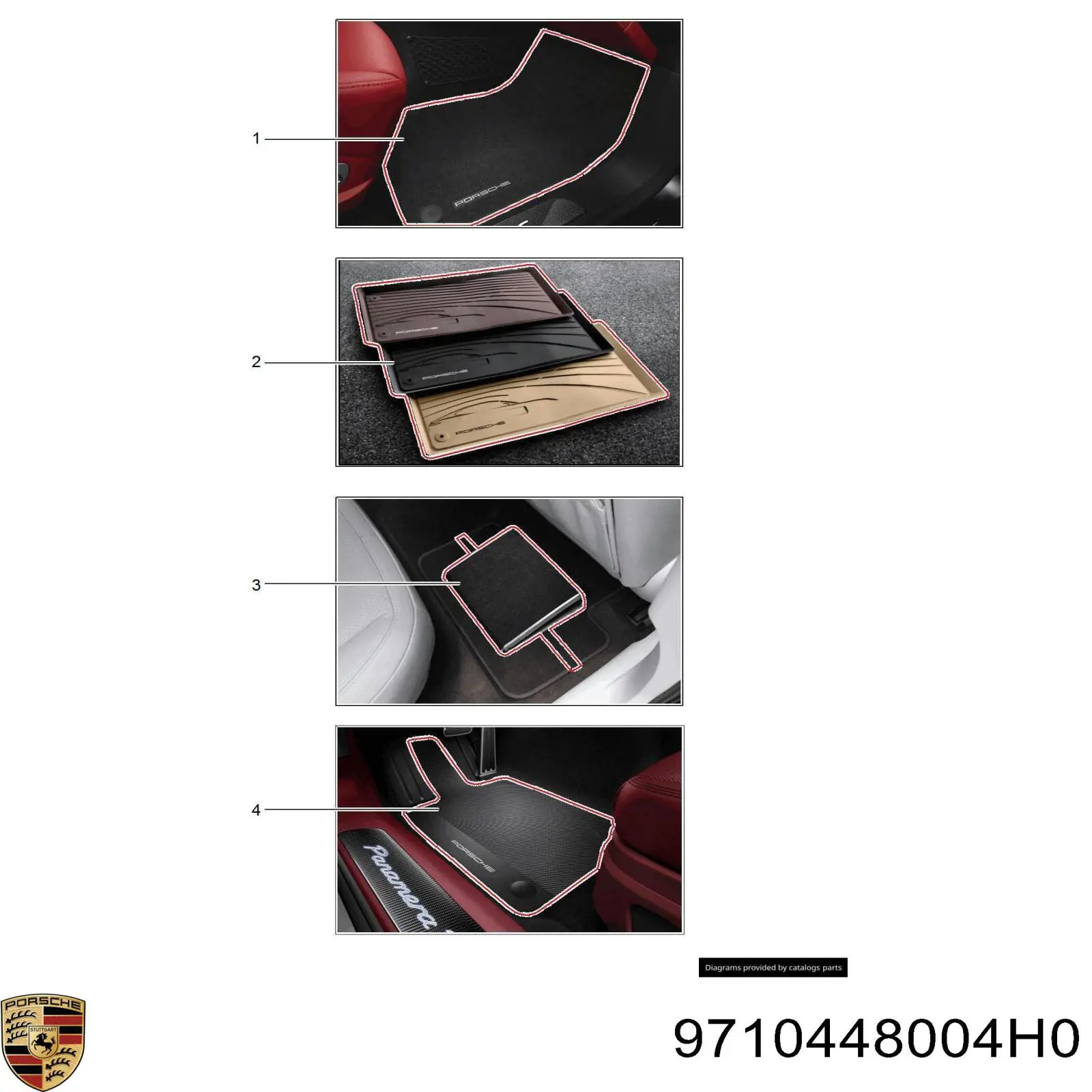 9710448004H0 Porsche 
