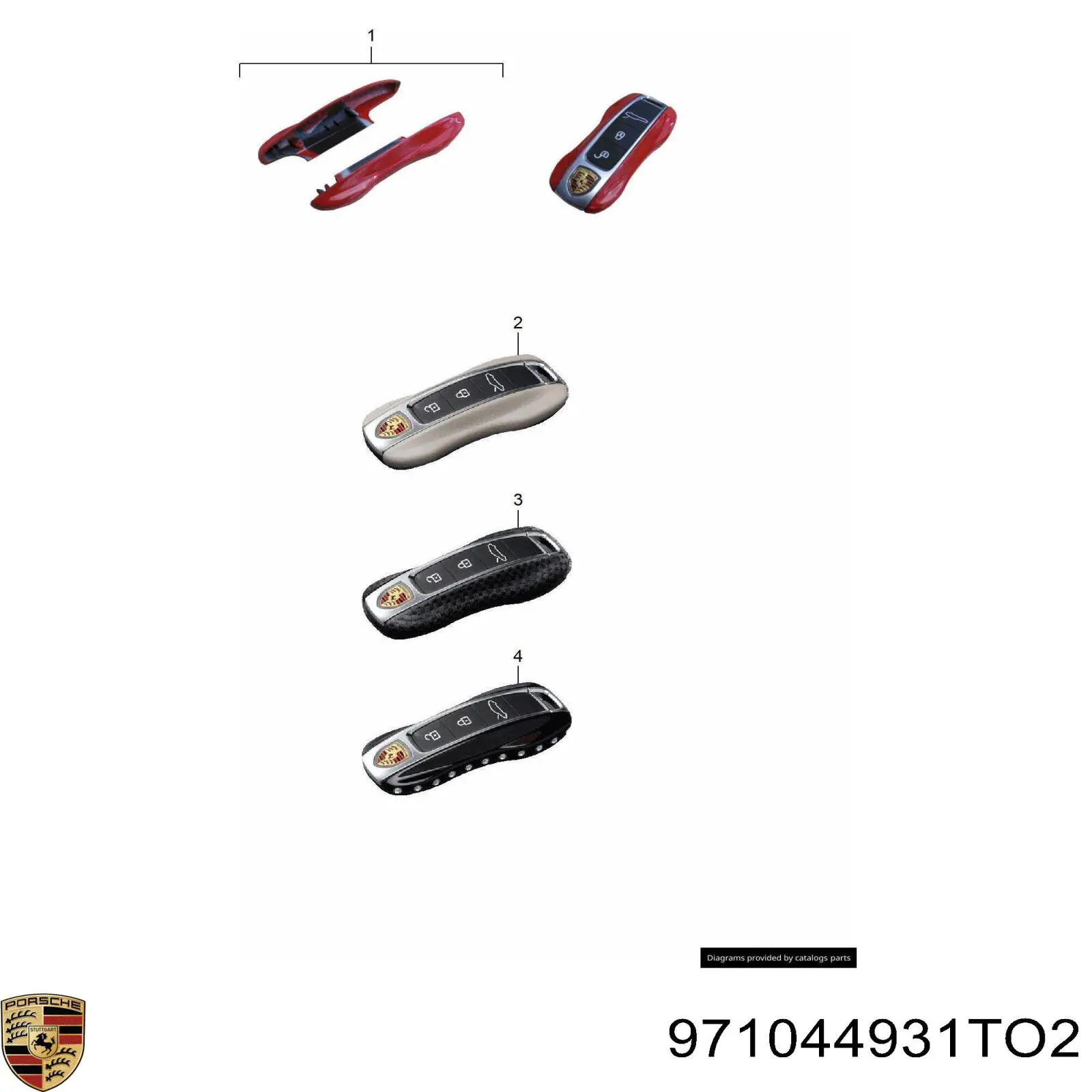 Купити 971044931TO2 Porsche 