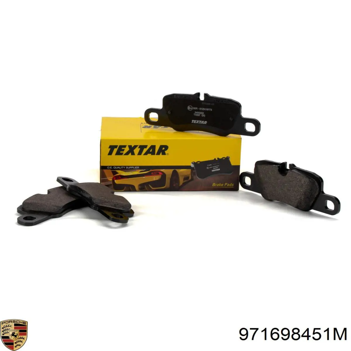 Купити 971698451M Porsche Задні колодки