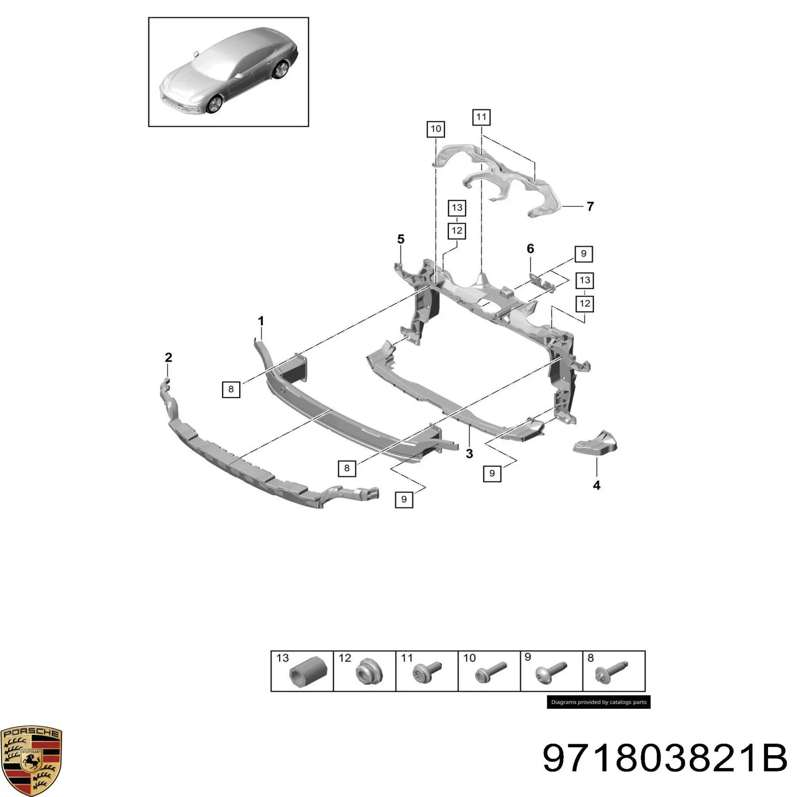  971803821B Porsche