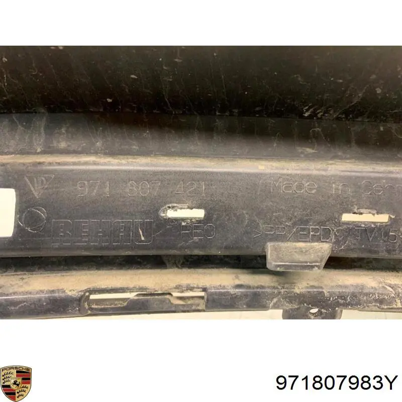 971807983Y Porsche Буфер (бампер) задній