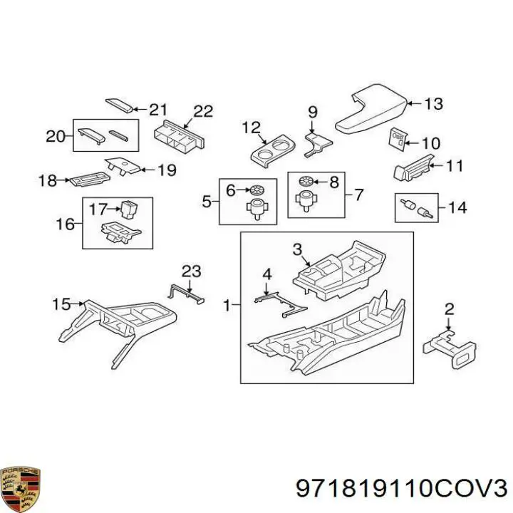  971819110COV3 Porsche