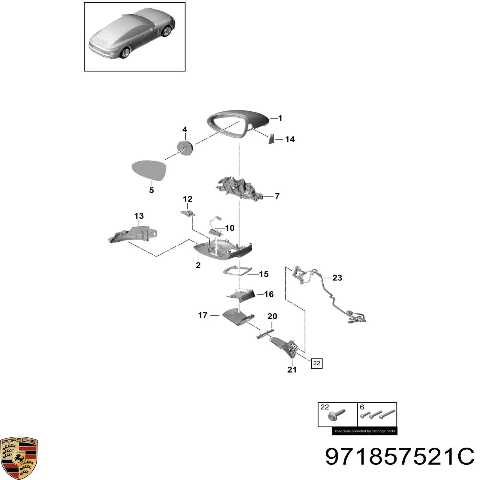 971857521C Porsche 