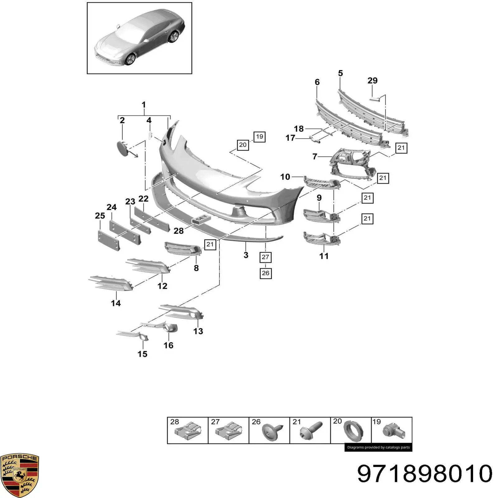  971898010 Porsche