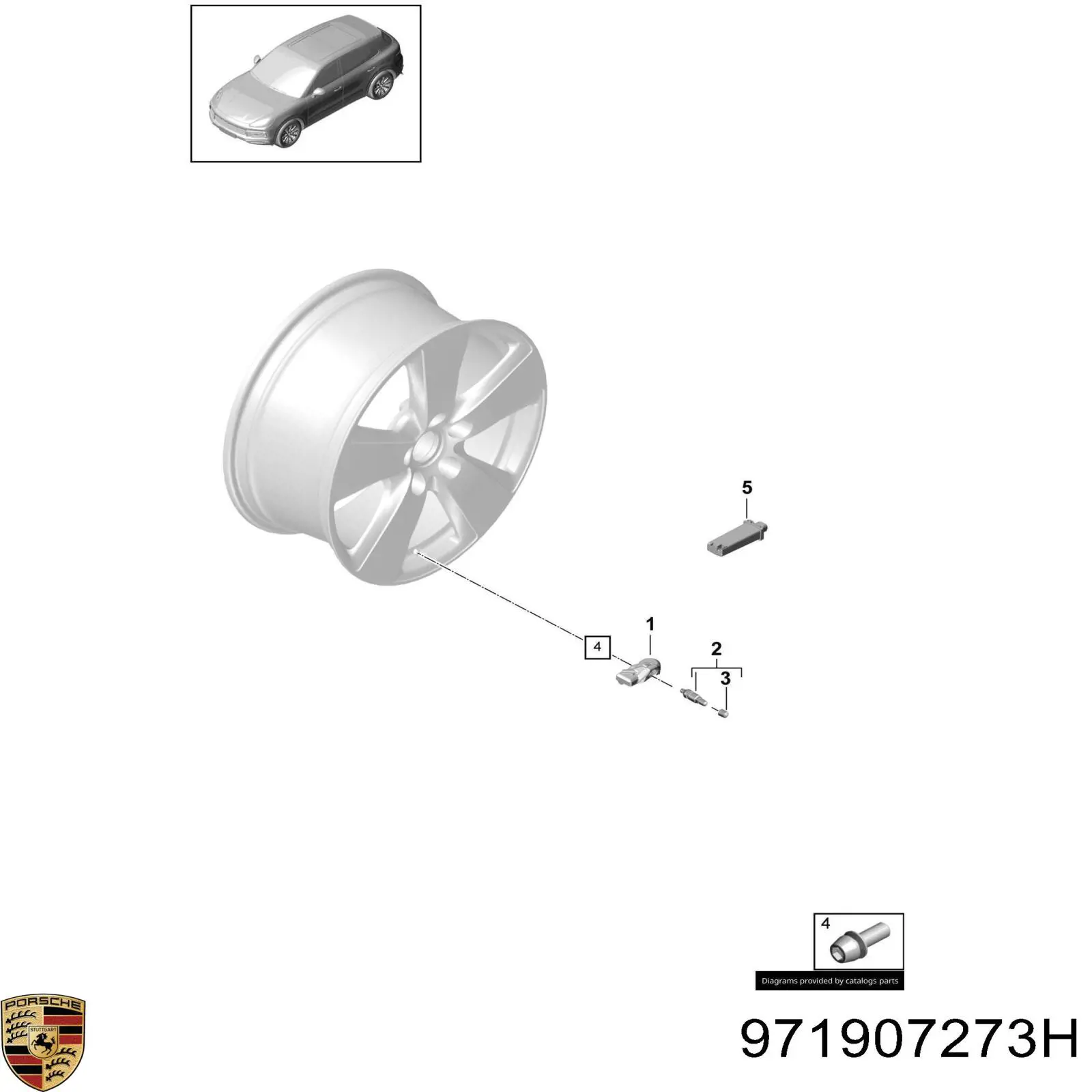 971907273H Porsche 
