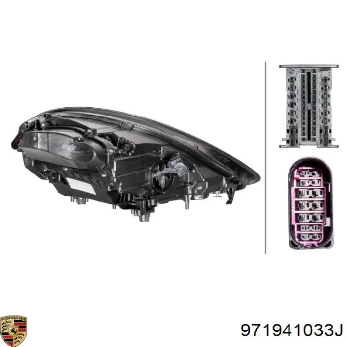  Porsche 971941033J ціна, від 169.49 USD