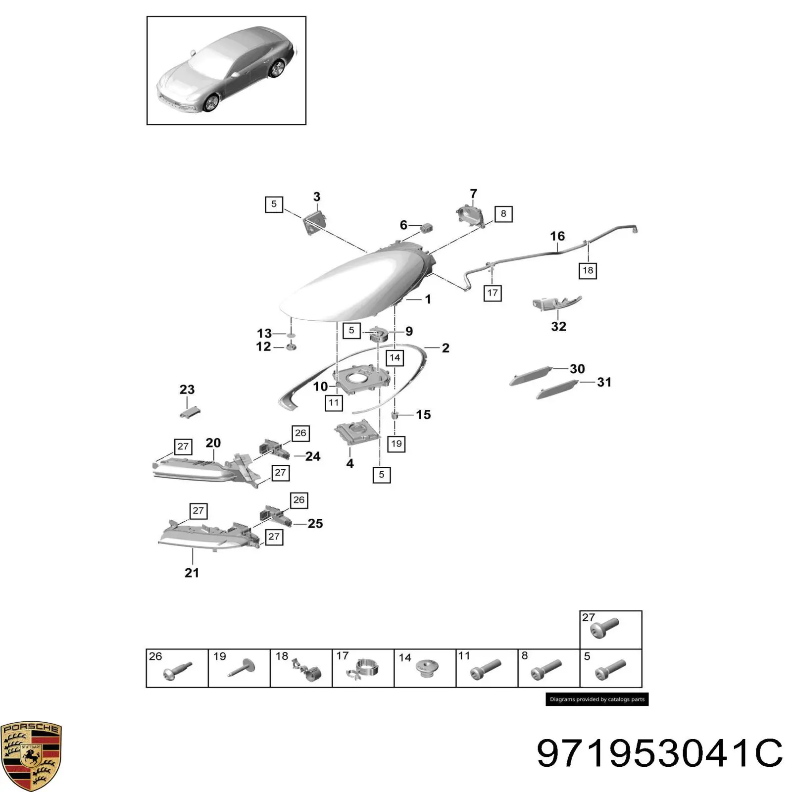 971953041C Porsche 