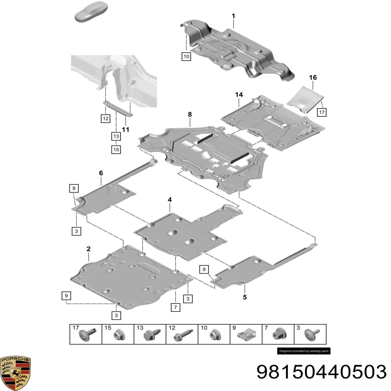 98150440501 Porsche 