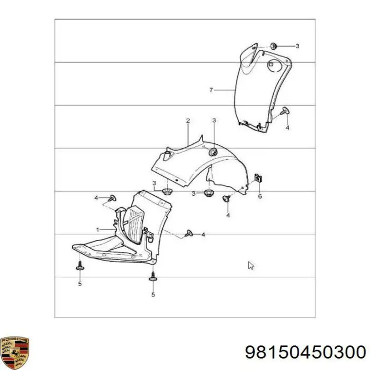  Porsche 98150450300 ціна, від 141.90 USD