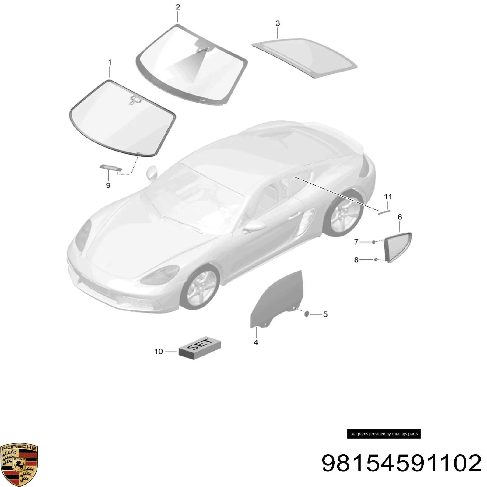 98154591103 Porsche 