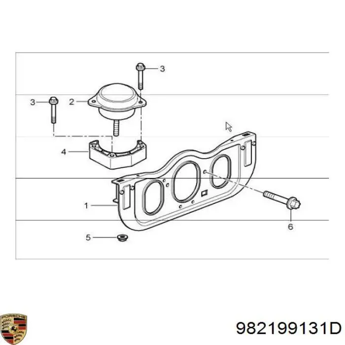 982199131D Porsche 
