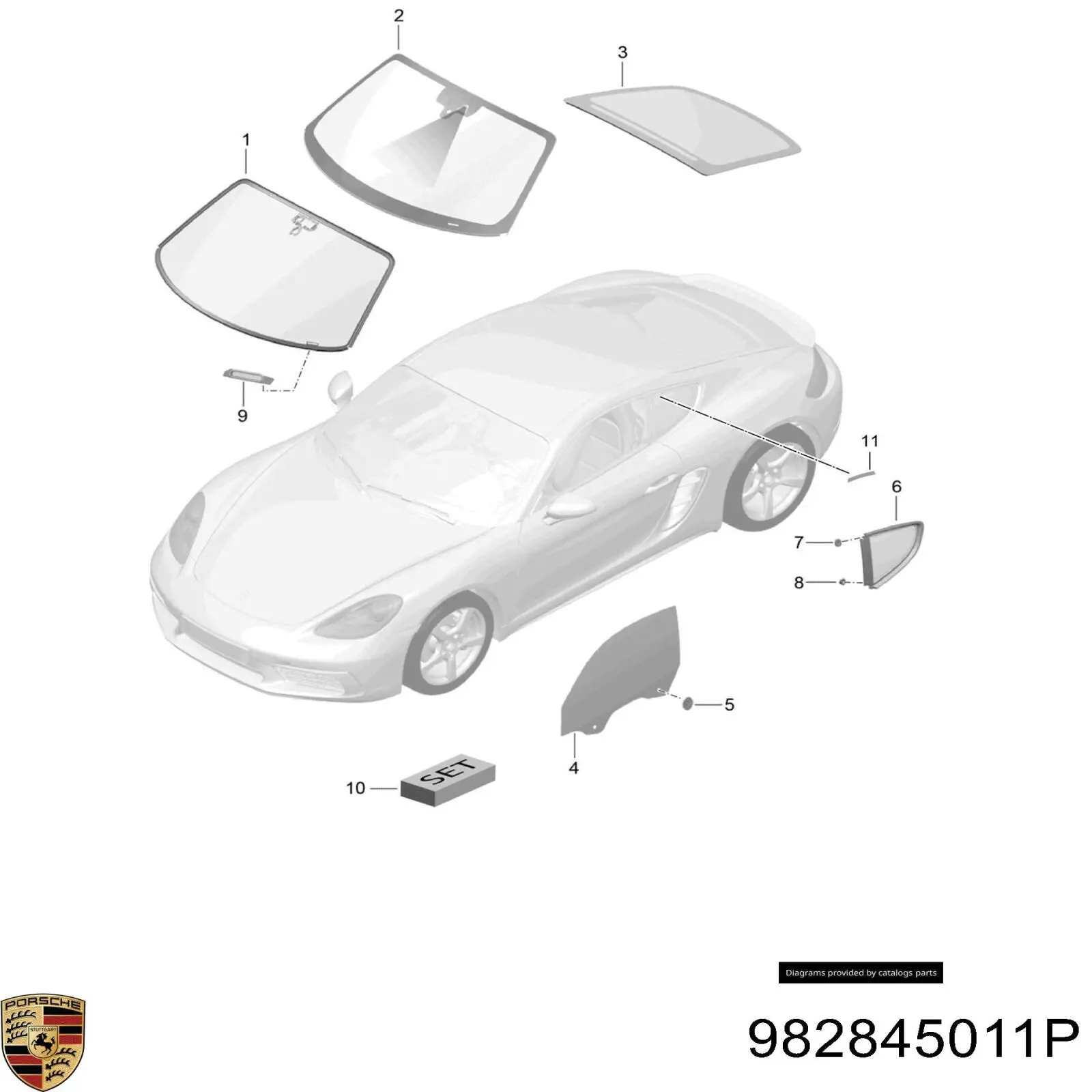  982845099AJ Porsche