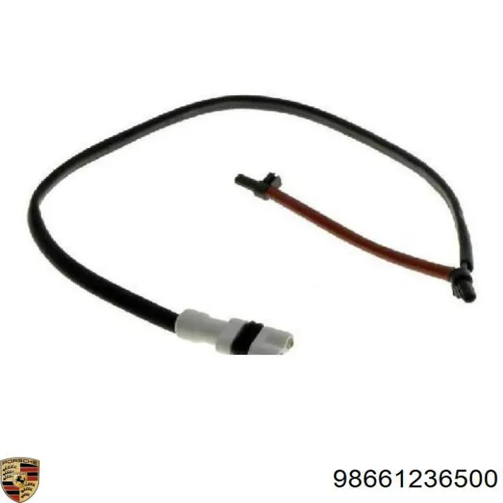 98661236500 Porsche Датчик зносу гальмівних колодок, задній