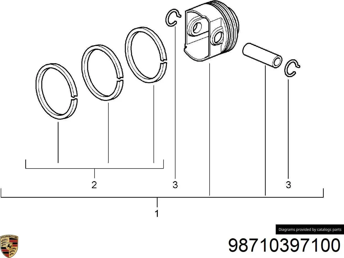 98710397100 Porsche 