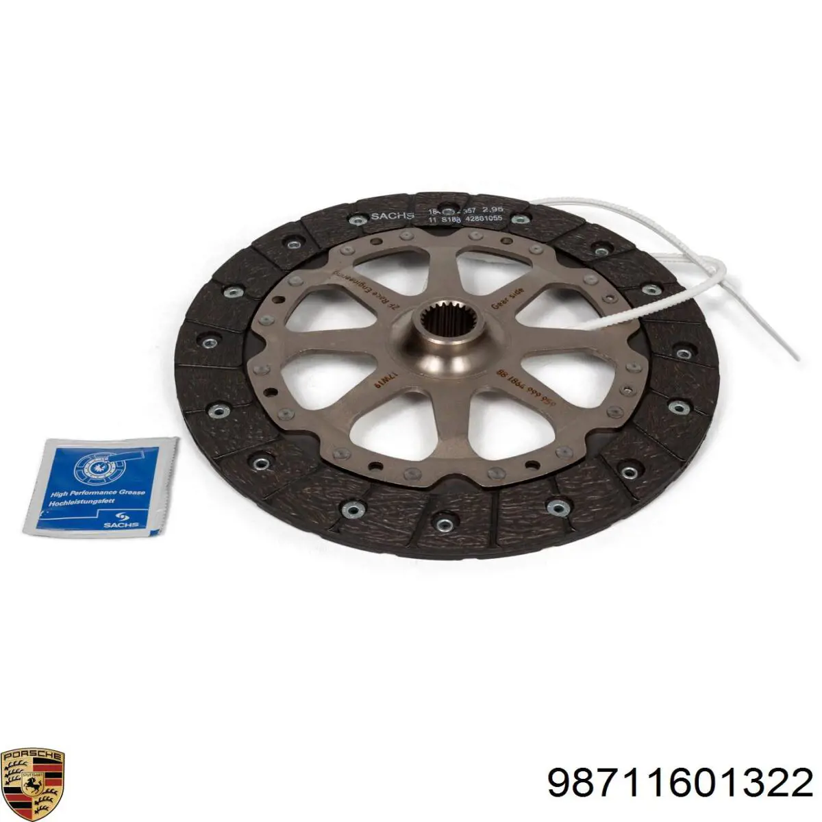 Диск зчеплення ведений Sachs 1864000411