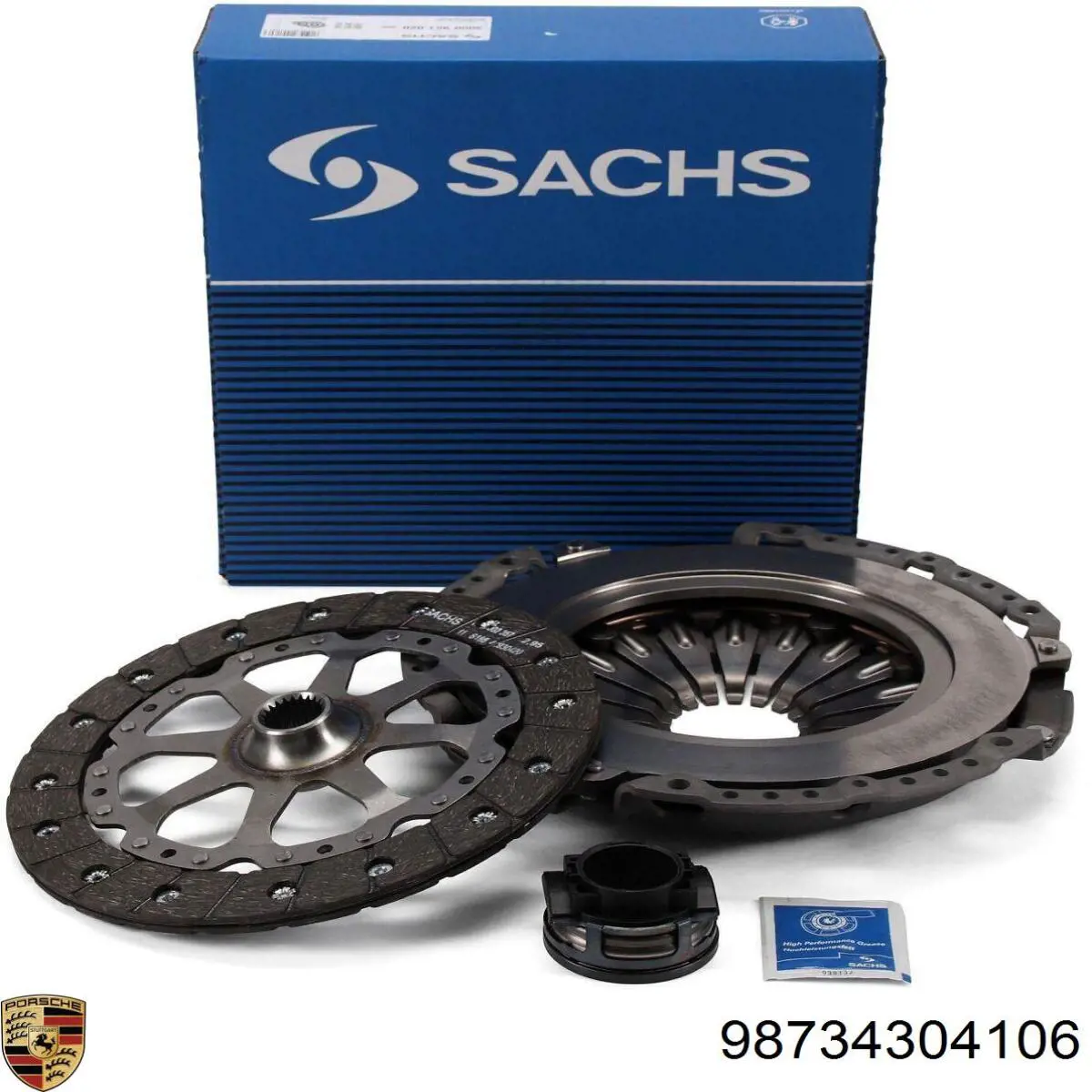 Купити 98734304106 Porsche Амортизатор передньої підвіски