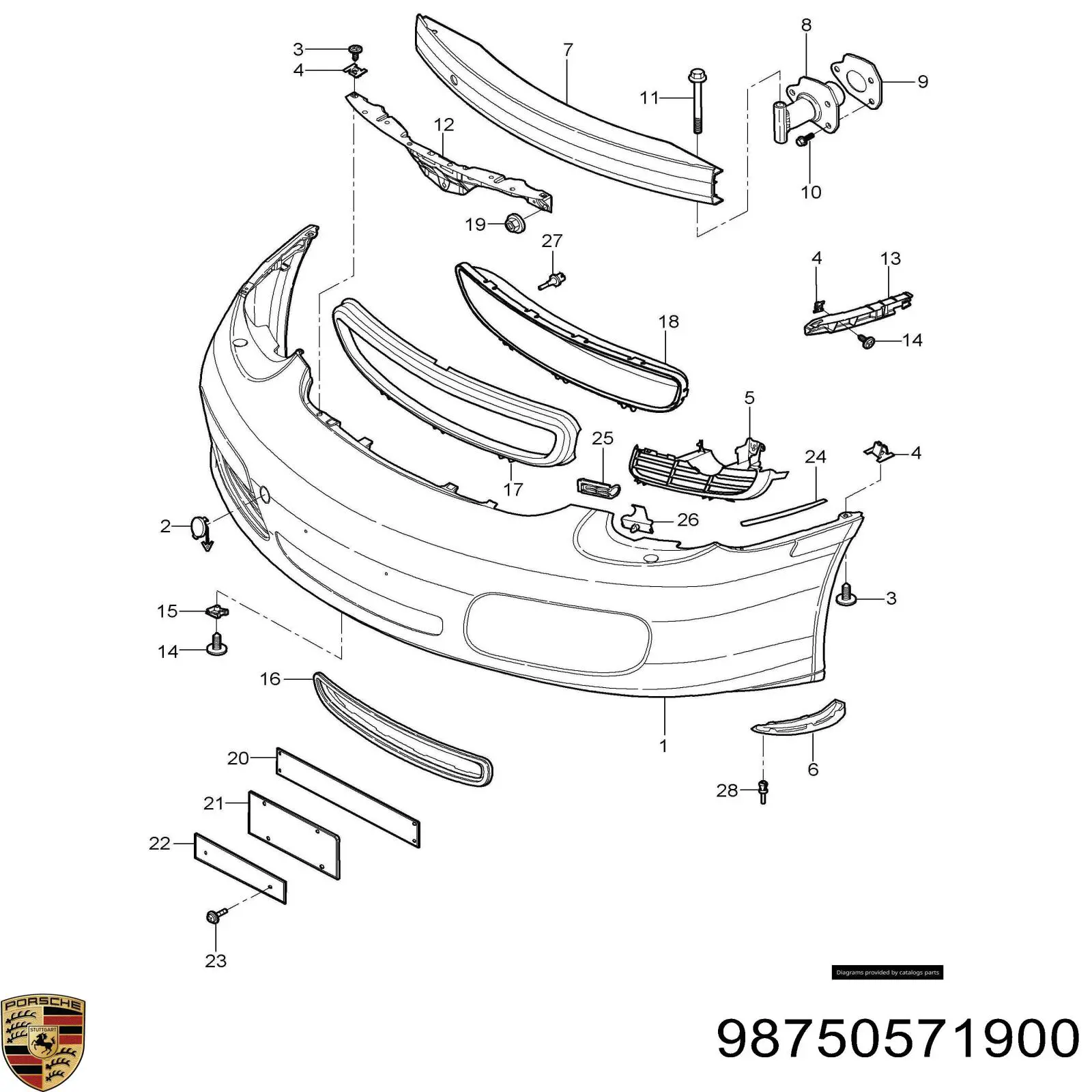  98750571900 Porsche