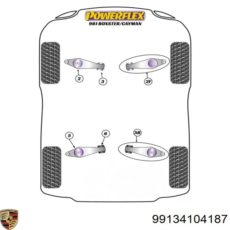  Porsche 99134104187 ціна, від 882.56 USD