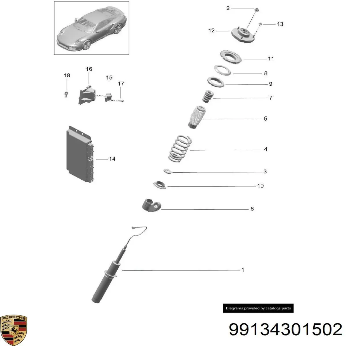  Porsche 99134301502 ціна, від 241.53 USD