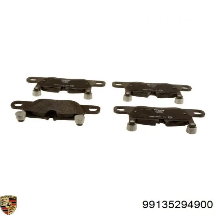 Купити 9Y0698451C Porsche Задні колодки