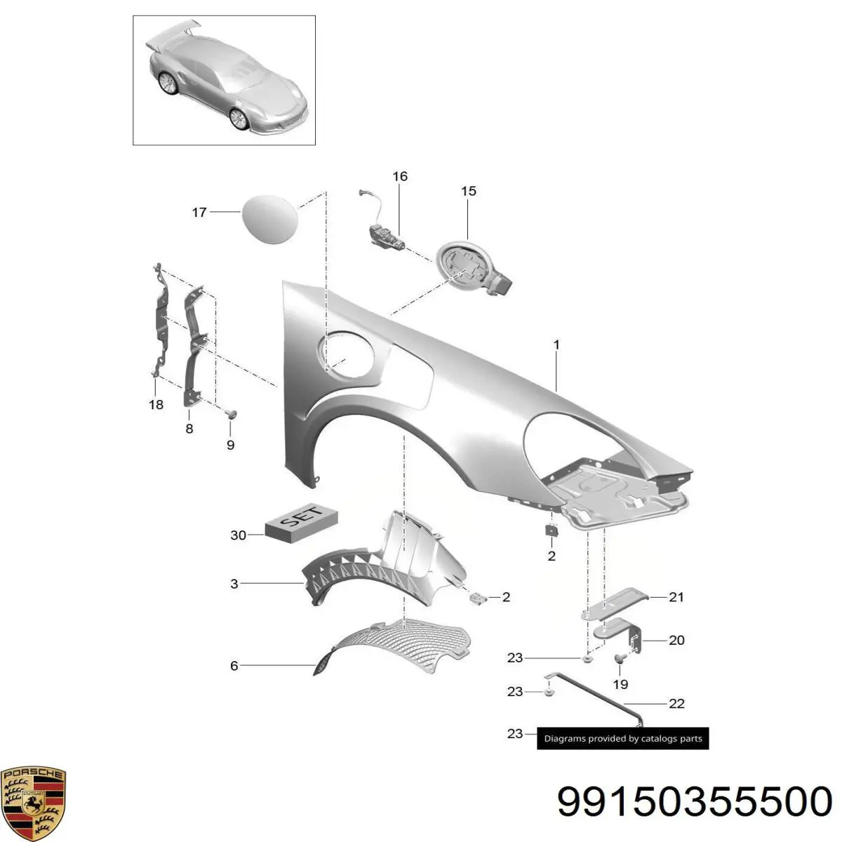 99150355500 Porsche 