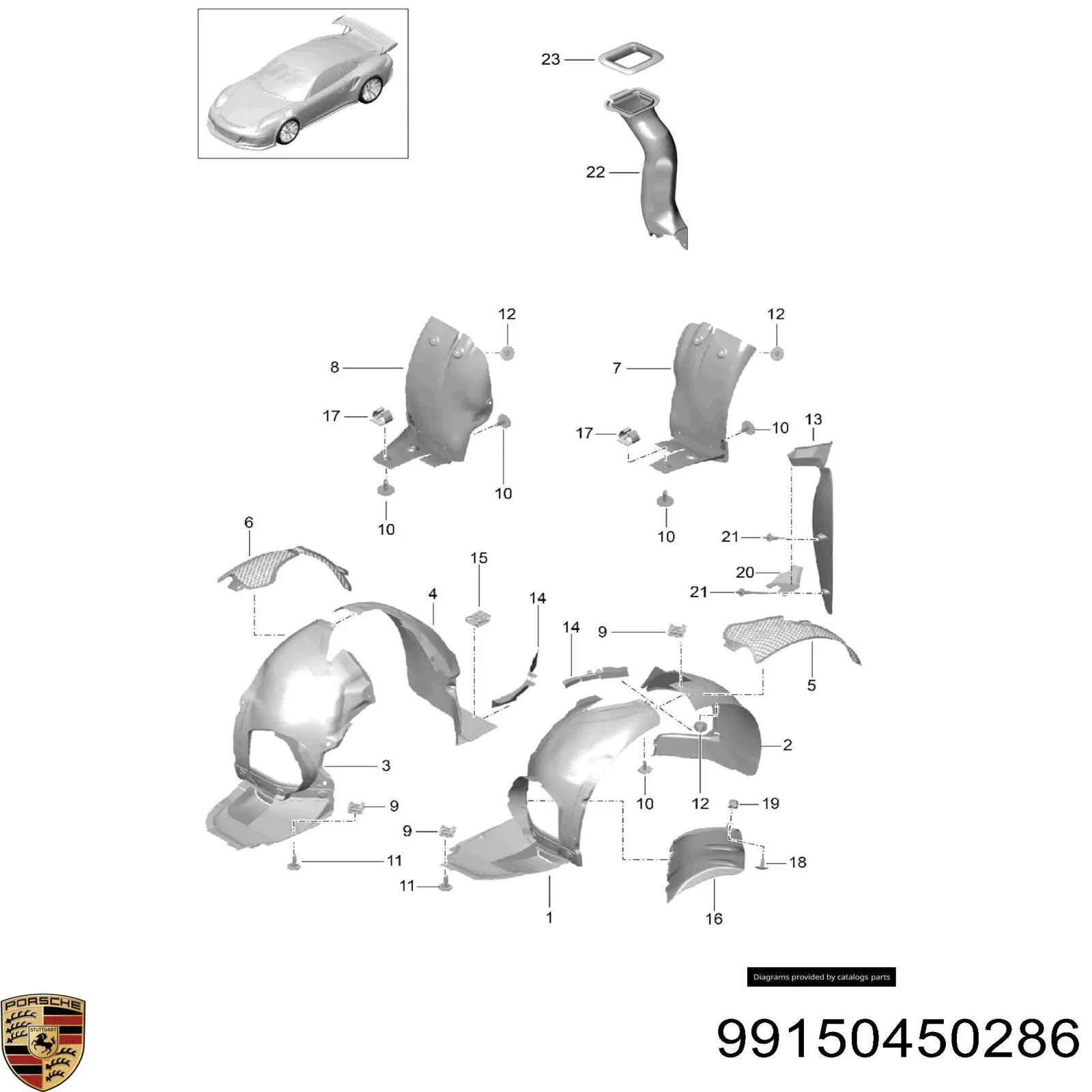 99150450286 Porsche 