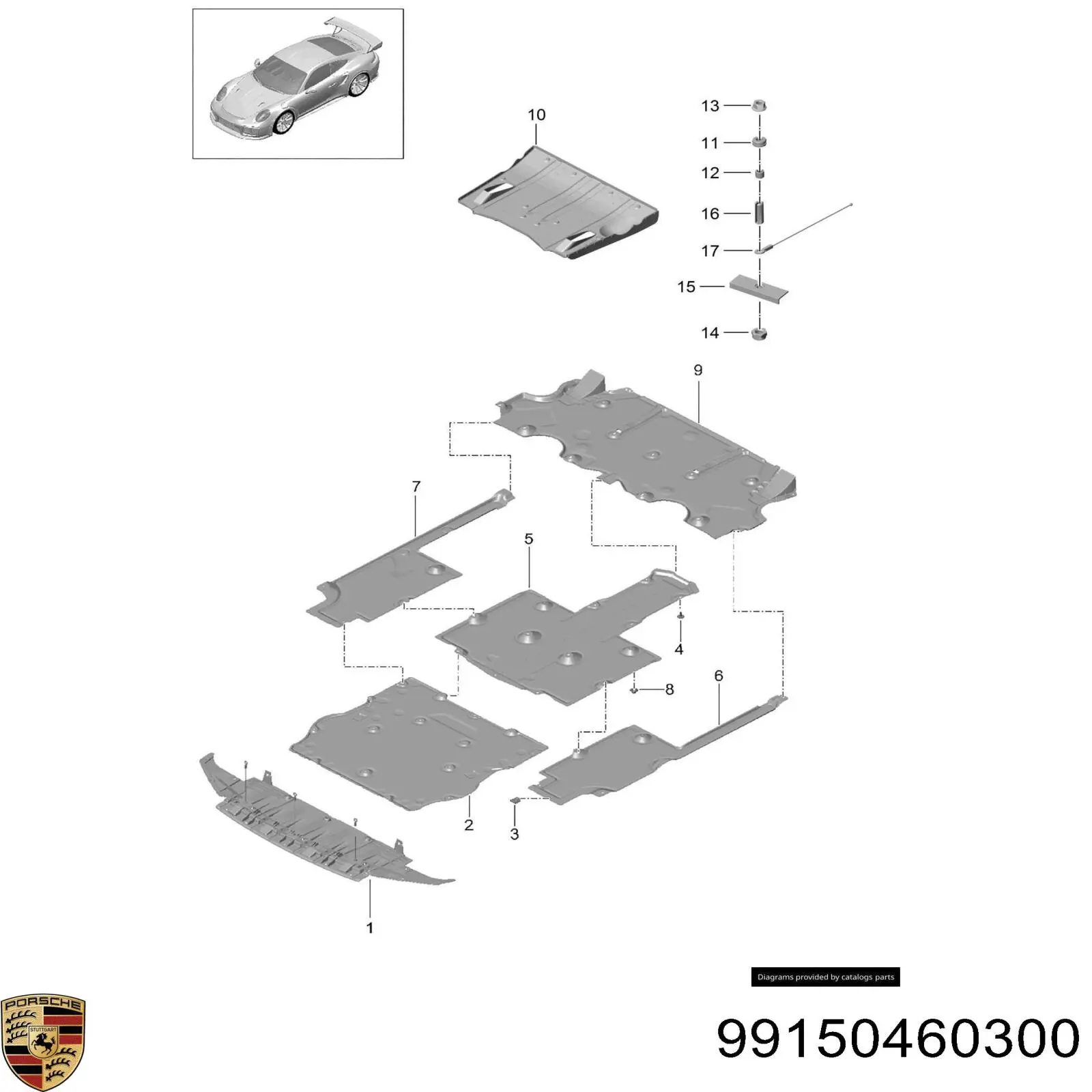 Купити 99150460300 Porsche 