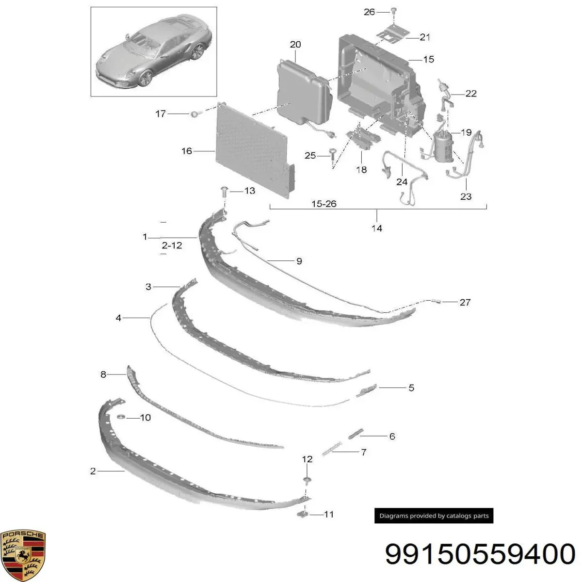 99150559400 Porsche 